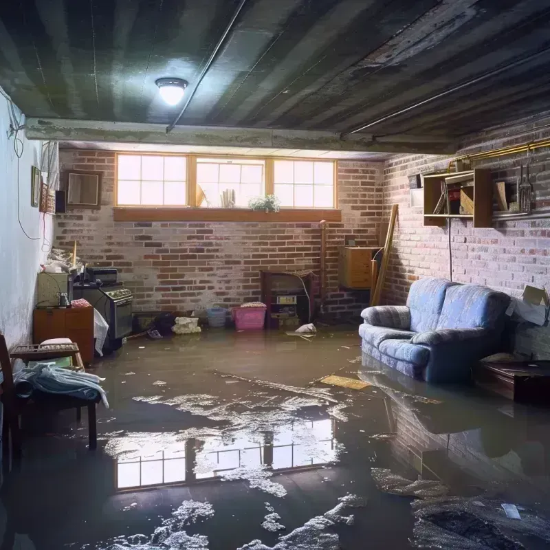 Flooded Basement Cleanup in Minnewaukan, ND